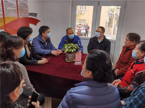 市北區(qū)即墨路街道“中青班”進(jìn)網(wǎng)格，服務(wù)群眾“零距離”