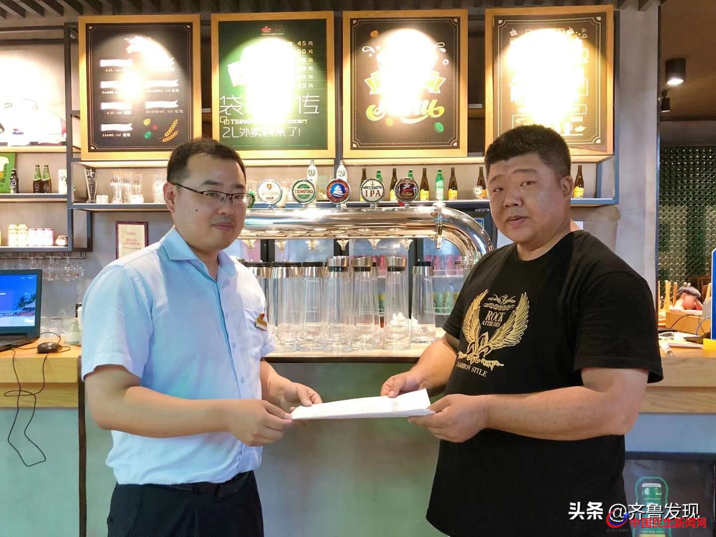 區(qū)行政審批局量身定制、上門服務，助力嶗山會場文藝表演順利進行