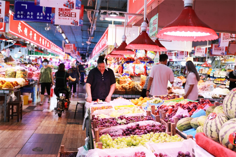 青島市北農(nóng)貿(mào)市場(chǎng)大變樣