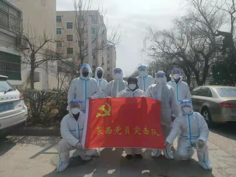 青島萊西：交運92名黨員亮身份為馨月湖添彩