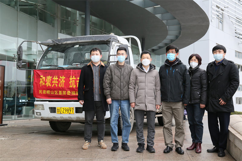 同心戰(zhàn)疫 民建行動——民建嶗山區(qū)基層委積極助力疫情防控