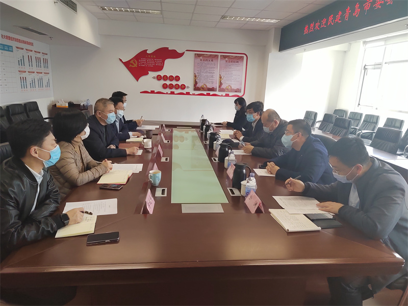 民建青島市委會赴市民營經(jīng)濟局開展專題調(diào)研