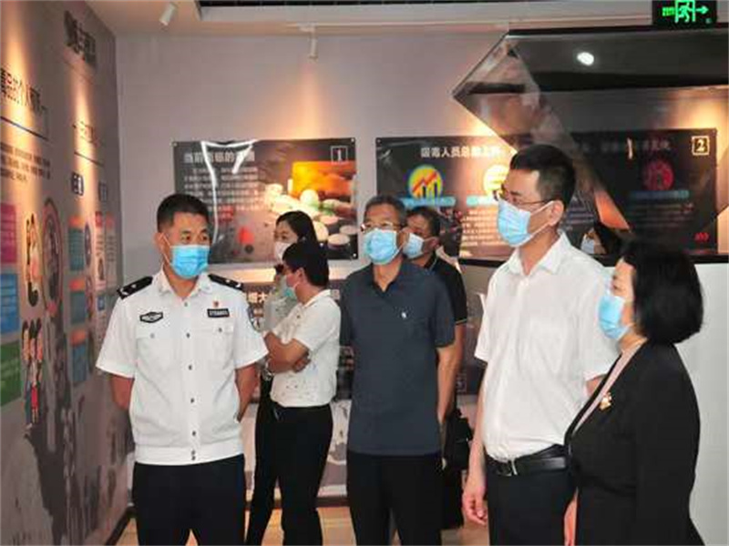 青島市強制隔離戒毒所 舉辦“6.26”國際禁毒日場所開放日活動