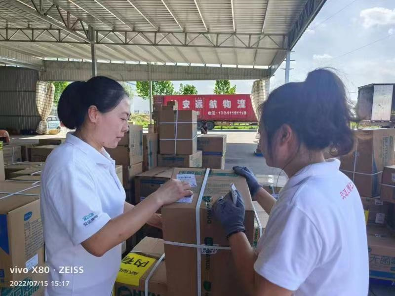 萊西交運姜山物流高溫考出“交運效率”