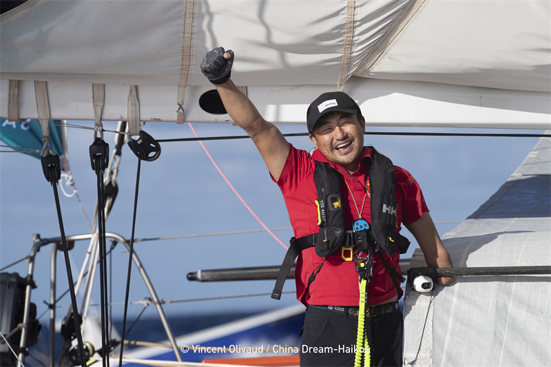亞洲首位 青島船長徐京坤刷新中國跨洋航行新歷史