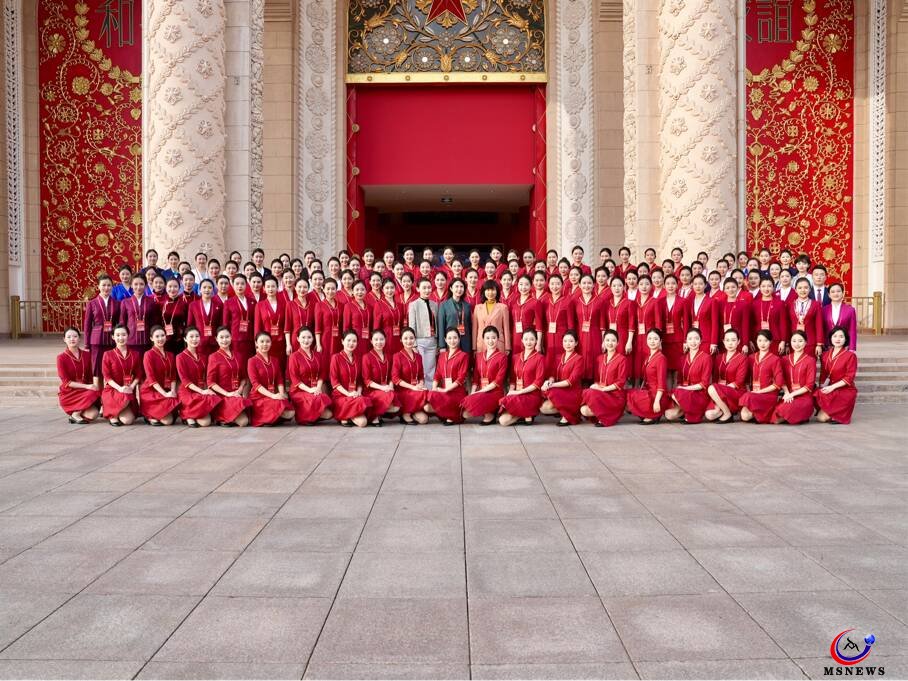 青島山一戰(zhàn)遺址公園講解員 出彩國家“奮進(jìn)新時代”主題成就展