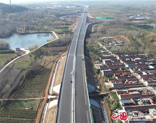 明董高速青島西海岸新區(qū)段施工進(jìn)入“最后沖刺”