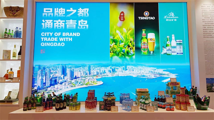 嶗山礦泉水、華東葡萄酒雙雙閃耀2024新加坡山東周！