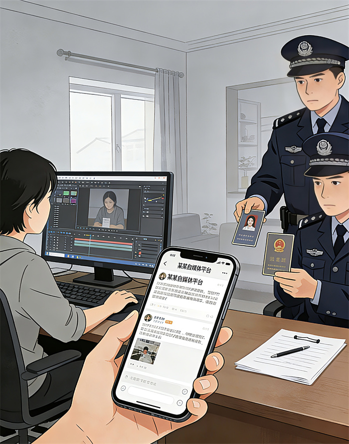 女子為泄憤 盜用照片造謠侮辱他人，被青島市南公安拘留五日